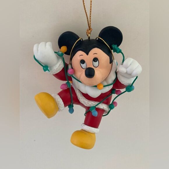 Vintage Disney Grolier "Mickey" Christmas Magic Ornament NIB - Picture 1 of 5